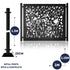 Metal Fence Panels and Posts, Summer Garden Steel Fencing Screens